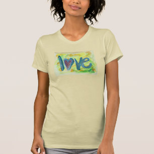 Love Fresh Spring Inspirational Word Art Shirts