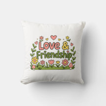 Love & Friends Cozy Cotton Accent Pillow