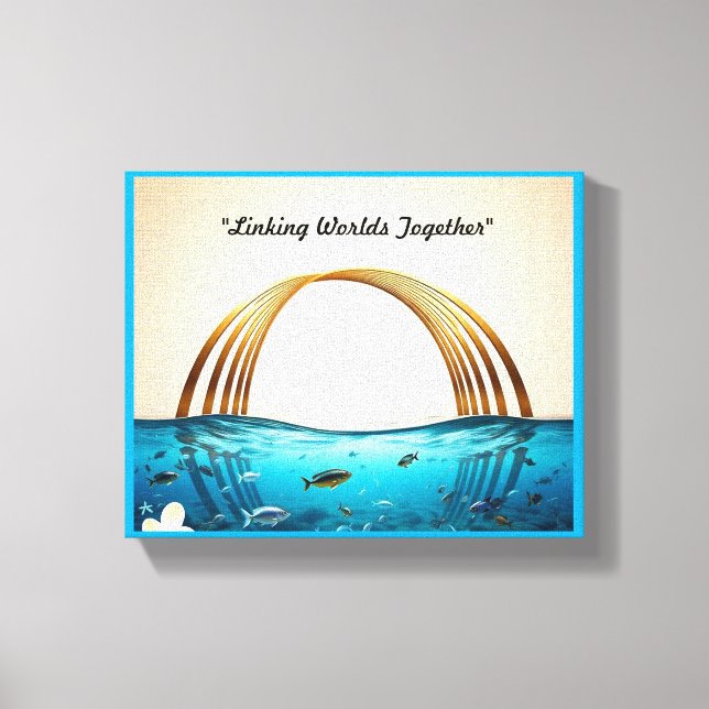  "Love friendship" Canvas Print (Front)