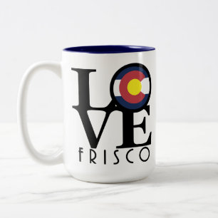 LOVE Frisco Colorado 15oz Two-Tone Coffee Mug