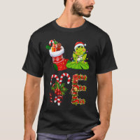 Love Frog Christmas Lights Led Santa Hat Christma