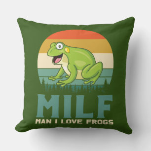Love Frogs Pillow