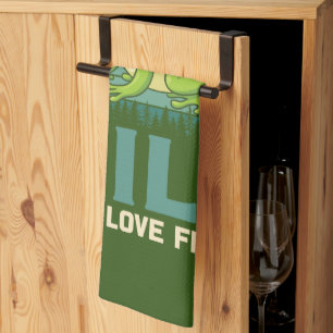 Love Frogs Serviette de cuisine