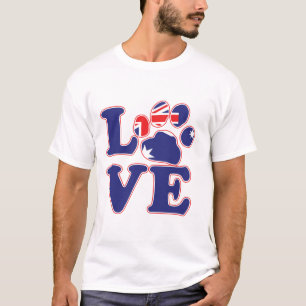 Love-From-Australia-Paw-Print T-Shirt