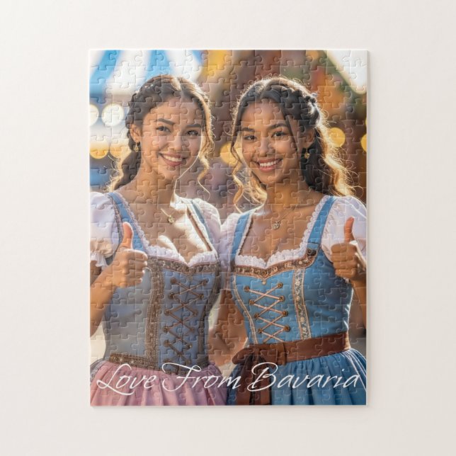 LOVE FROM BAVARIA JIGSAW PUZZLE (Vertical)
