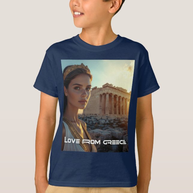 LOVE FROM GREECE T-Shirt (Front)