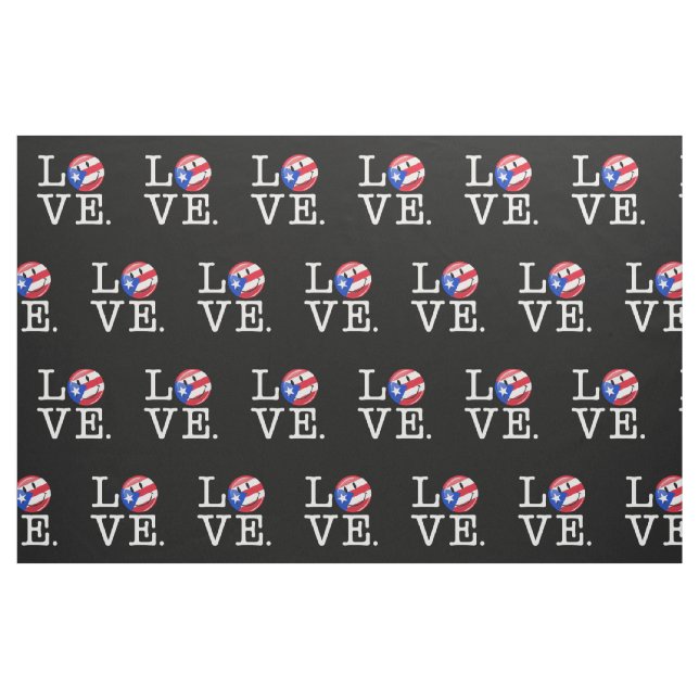 Love From Puerto Rico Fabric (Fat Quarter)