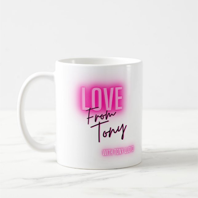 Love from Tony Mug (Left)