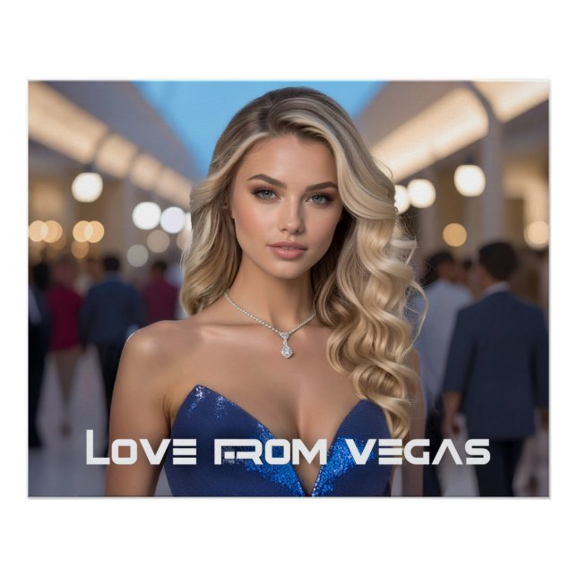 LOVE FROM VEGAS POSTER (Front)