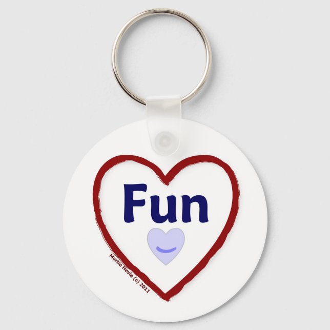 Love Fun Keychain (Front)