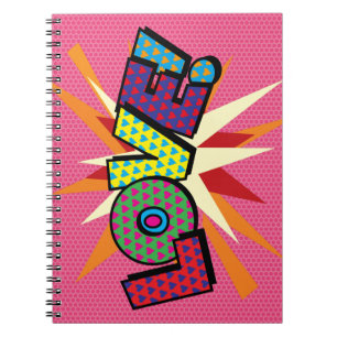 LOVE Fun Retro Comic Book Pop Art