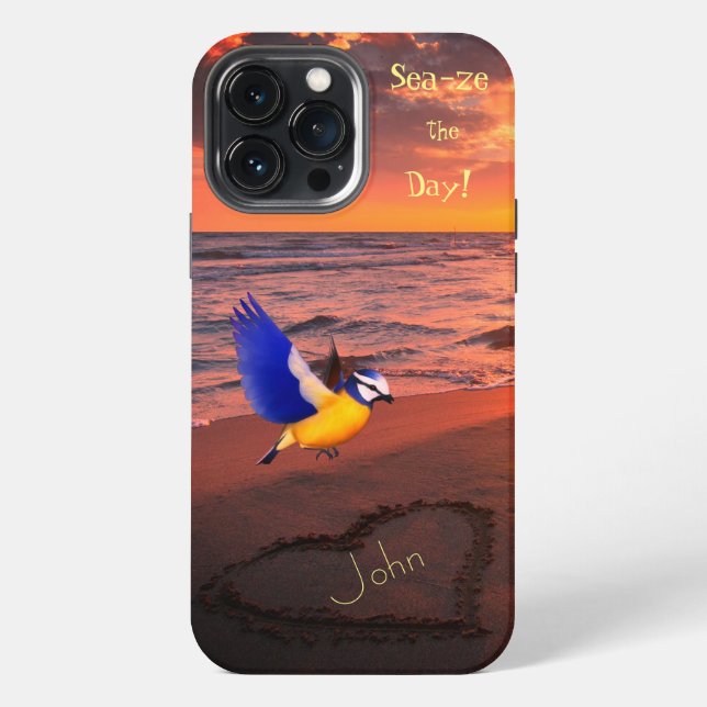 Love Fun Trendy Sea- Seabird  iPhone Case (Back)