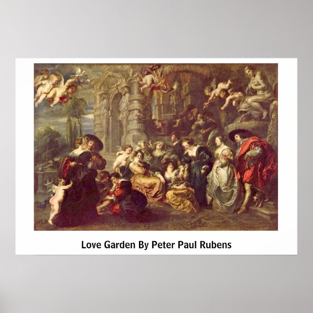 Love Garden By Peter Paul Rubens Poster (Front)