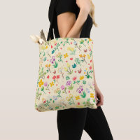 Love Garden Spring Flowers & Hearts 