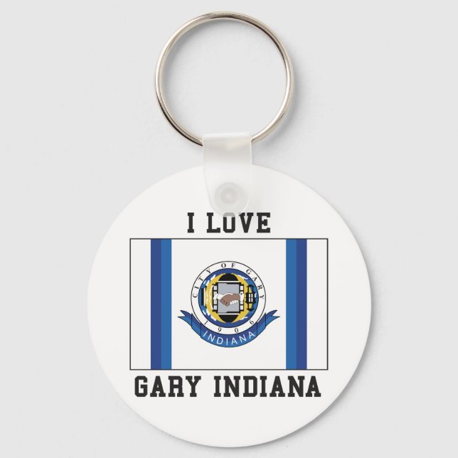 Love Gary Indiana Keychain (Front)