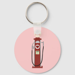 Love Gas Pump Keychain