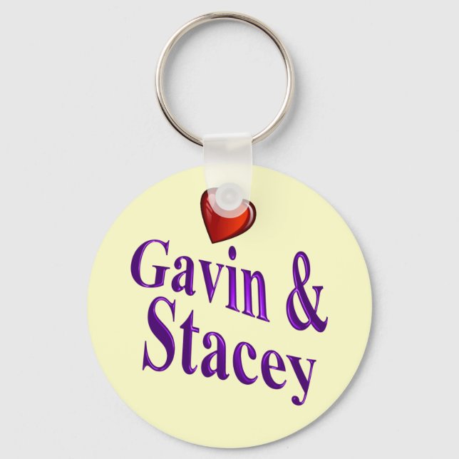Love Gavin and Stacey Keychain (Front)