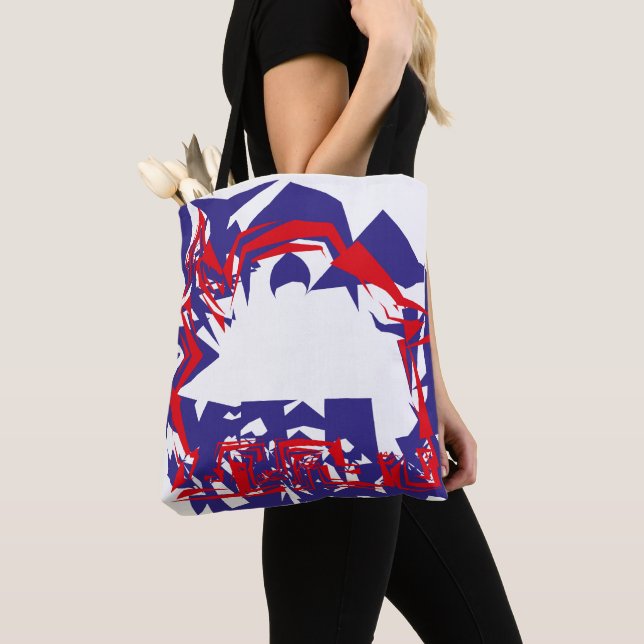 LOVE GEOMESKY ANIMALS turtleBY MASANSER Tote Bag (Close Up)
