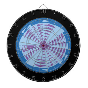 LOVE GEOMETRIX COLORS BY MASANSER DARTBOARD