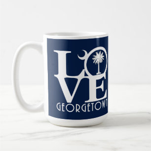 LOVE Georgetown (Large) Coffee Mug