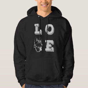 Love German Shepherd Love Dogs Dog Hoodie