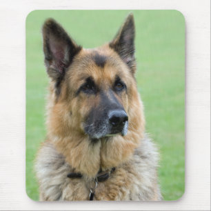 Love German Shepherd Puppy Dog Mousepad