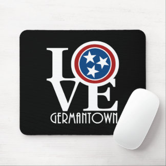LOVE Germantown Tennessee Mouse Pad