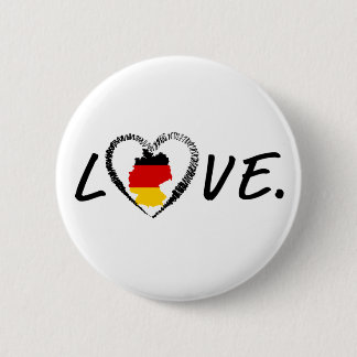Love Germany. 2 Inch Round Button