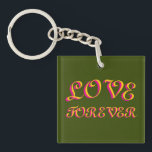 LOVE GIFT FOR MOM DAUGHTER FRIEND SISTER KEYCHAIN<br><div class="desc">This is enhancing the soft quality of ladies with connection the design with love.</div>