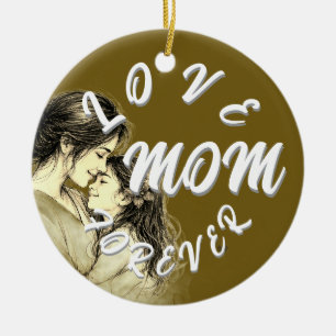 LOVE GIFT HUSBAND WIFE GIRLFRIEND BOYFRIEND FRIEND CERAMIC ORNAMENT
