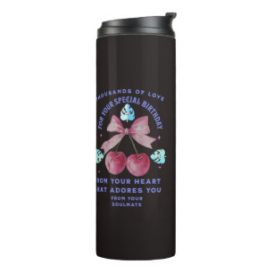 LOVE GIFT MOM DAD SISTER BROTHER BOSS TEACHER SON THERMAL TUMBLER