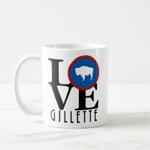 LOVE Gillette Wyoming 11oz Coffee Mug