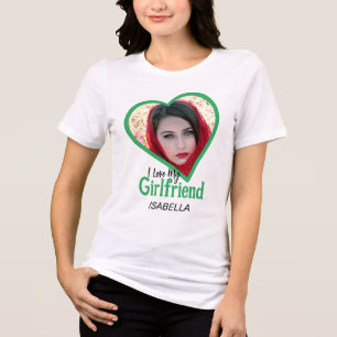 Love girlfriend T-Shirt Tri-Blend Shirt