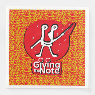 LOVE GIVING THE MUSICAL NOTE BY MASANSER NAPKIN