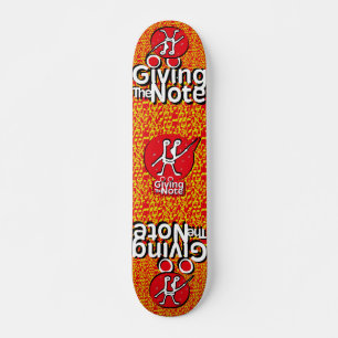 LOVE GIVING THE MUSICAL NOTE BY MASANSER SKATEBOARD
