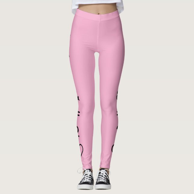 Love Glyph Leggings (Devant)