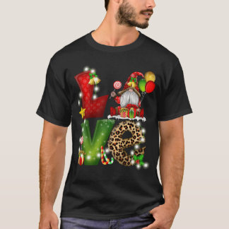 LOVE Gnome Christmas boy T-Shirt