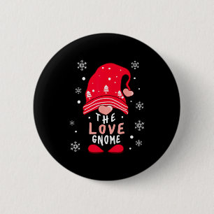 Love Gnome Family Matching Valentines Day Funny Gi 2 Inch Round Button