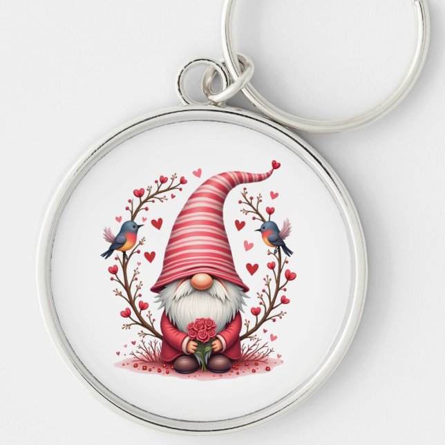 Love Gnome Keychain (Front)