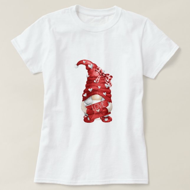 Love Gnome T-Shirt (Design Front)