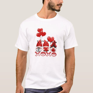 Love Gnome Valentines Day, Love Valentine Gnomes H T-Shirt