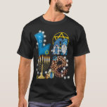 LOVE Gnomes Hanukkah Decorations Chanukah T-Shirt<br><div class="desc">A funny hanukkah gift and Jewish festival design for Jews. Perfect menorah design to celebrate hanukkah or Christmas.</div>