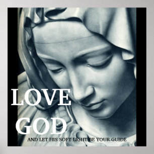 LOVE GOD...32x32 POSTER