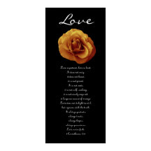 Love - Gold Rose - First Corinthians