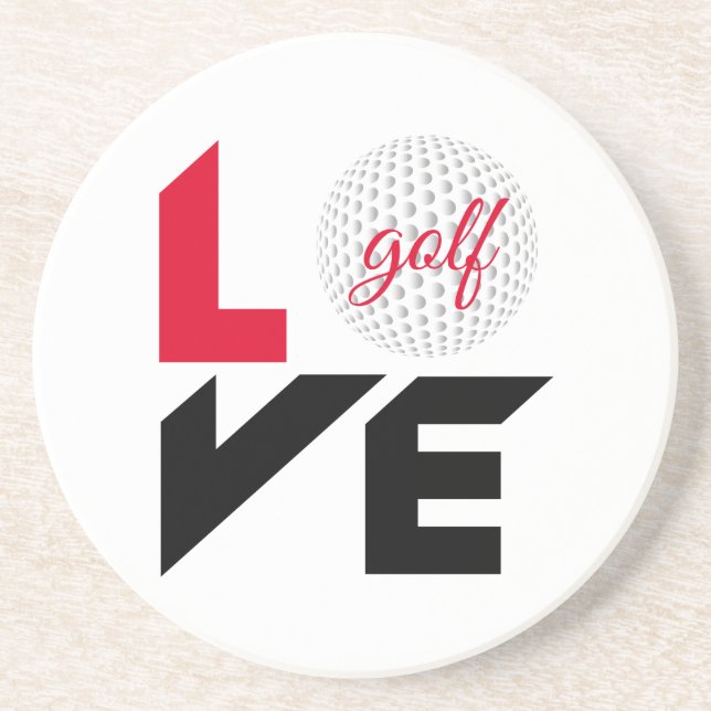 Love golf coaster (Front)