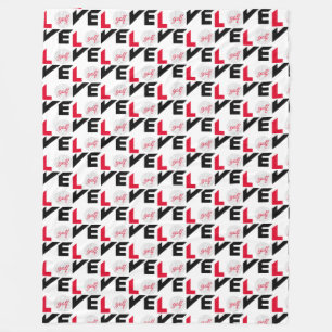 Love golf fleece blanket