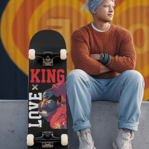 LOVE × GORILLA - Custom Skateboard