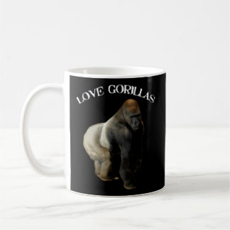 Love Gorillas Zoo Silver-Back Gorilla Coffee Mug