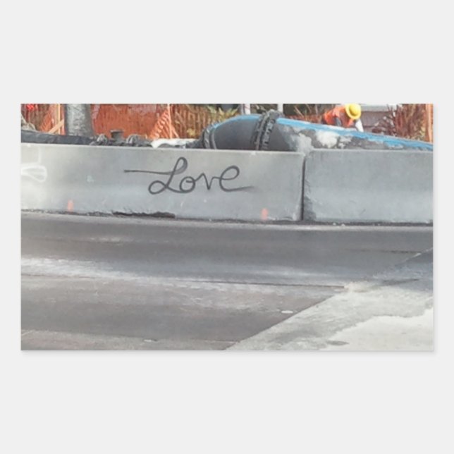 ~Love Graffiti~ STICKER, CUSTOMIZE IT! Sticker (Front)