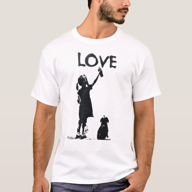 Love Graffiti  T-Shirt (Front)